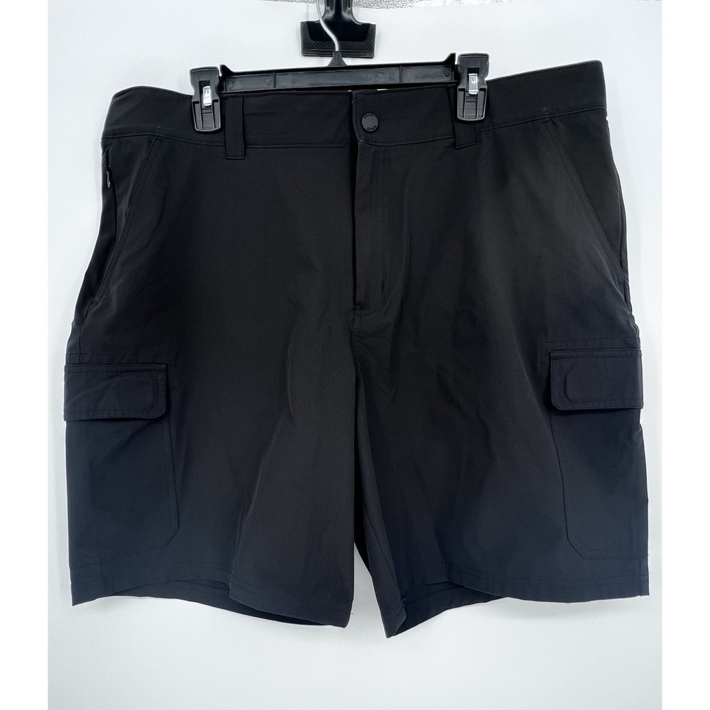 Orvis Men's 38 Black Tech Cargo Shorts 9" Summer Outdoor Fishing Hiking Nature